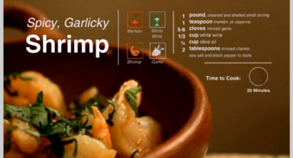 Spicy, Garlicky Shrimp in 1, 2, 3